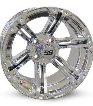14-inch-Terminator-chrome-mirror-aluminum-golf-cart-wheels-RHOX-RX281-14x7-4x4-bolt-pattern-101mm-et-25mm-offset