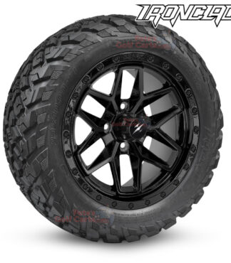 14-inch-black-widow-golf-cart-wheels-and-23x10-14-ironclad-hybrid-all-terrain-tires-combo-ezgo-clubcar-yamaha-petesgolfcarts-BNDL-TR1408-WH1430