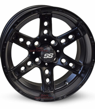 14-inch-dominator-matte-black-golf-cart-wheels-14x7-4x4-bolt-pattern-101mm-et-25mm-offset