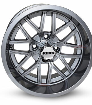 14-inch-nighthawk-gunmetal-gray-RX281-golf-cart-wheels-14x7