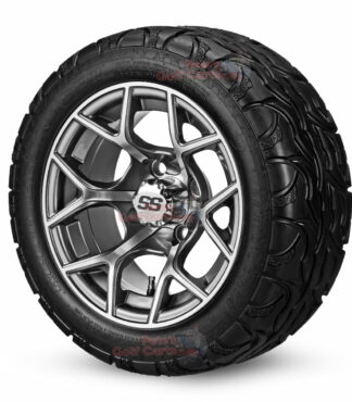 14-inch-rally-gunmetal-golf-cart-wheels-23x10R14-radial-route-66-cruiser-street-turf-golf-cart-tires-set-of-4-ezgo-clubcar-yamaha-petesgolfcarts