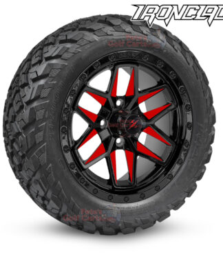 14-inch-red-widow-golf-cart-wheels-and-23x10-14-ironclad-hybrid-all-terrain-tires-combo-ezgo-clubcar-yamaha-petesgolfcarts-BNDL-TR1408-WH1433