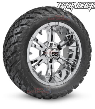 14-inch-vampire-chrome-mirror-golf-cart-wheels-and-23x10-14-ironclad-hybrid-all-terrain-tires-combo-ezgo-clubcar-yamaha-petesgolfcarts-BNDL-TR1408-WH1415
