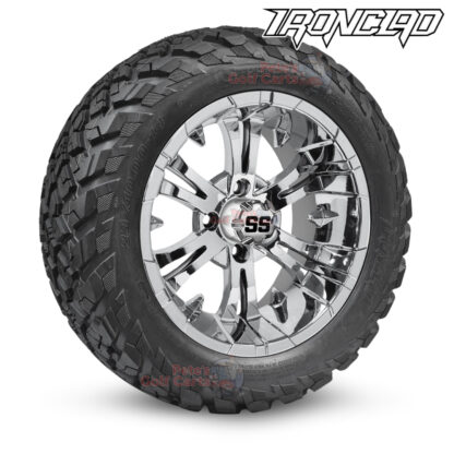 14-inch-vampire-chrome-mirror-golf-cart-wheels-and-23x10-14-ironclad-hybrid-all-terrain-tires-combo-ezgo-clubcar-yamaha-petesgolfcarts-BNDL-TR1408-WH1415