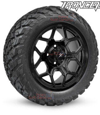 14-inch-yeti-gloss-black-golf-cart-wheels-and-23x10-14-ironclad-hybrid-all-terrain-tires-combo-ezgo-clubcar-yamaha-petesgolfcarts-BNDL-TR1408-WH1450