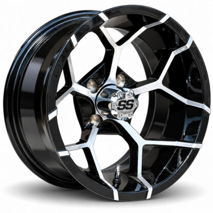 14-inch-yosemite-black-machined-aluminum-golf-cart-wheels-14x7-ET-15mm-petesgolfcarts-pgc