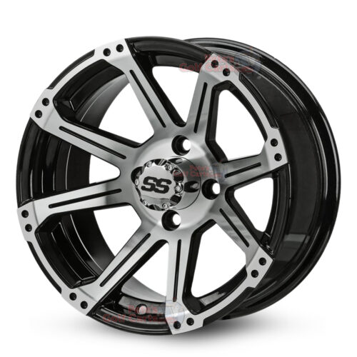 14111-14-inch-Rampage-Black-Machined-petesgolfcarts-club-car-ezgo-yamaha