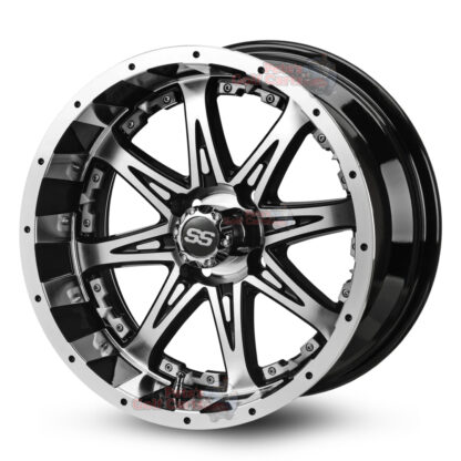 14141-14-inch-Revenge-Black-Machined-SILVER-petesgolfcarts-club-car-ezgo-yamaha