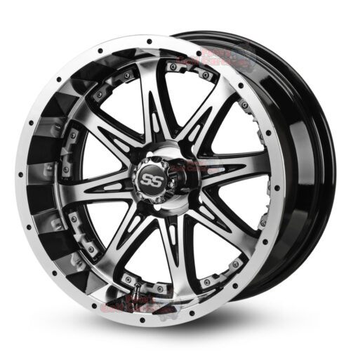 14141-14-inch-Revenge-Black-Machined-SILVER-petesgolfcarts-club-car-ezgo-yamaha