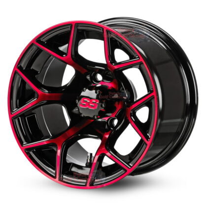 14163-14-inch-Rally-Red-Black-petesgolfcarts-club-car-ezgo-yamaha