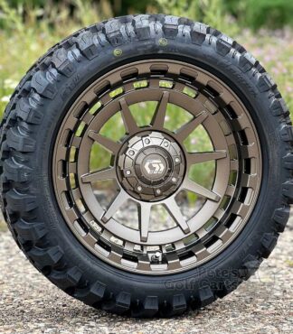 15-inch-gtw-barricade-bronze-golf-cart-wheels-19-396-23x10R15-GTW-Nomad-steel-belted-radial-dot-all-terrain-golf-cart-tires-20-072-combo-ezgo-clubcar-yamaha-Petesgolfcarts-PGC
