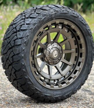 15-inch-gtw-barricade-bronze-golf-cart-wheels-19-396-23x10R15-maverick-steel-belted-radial-dot-all-terrain-golf-cart-tires-20-091-lifted-golf-cart-combo-ezgo-clubcar-yamaha