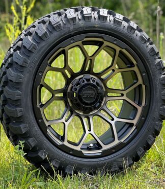 15-inch-gtw-bravo-golf-cart-wheels-19-031-and-23x10R15-GTW-Nomad-Steel-belted-radial-dot-approved-all-terrain-tires-combo-20-072-ezgo-clubcar-yamaha-petesgolfcarts-pgc