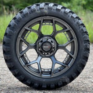 15" Madjax Evolution Wheels & 23x10R15 GTW Nomad Radial Tires (23" tall) - Set of 4