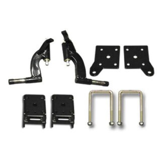MadJax 6" spindle lift kit designed for gas and electric model EZ-GO TXT golf carts, years 2001.5 through 2013.5, Item #16-021.