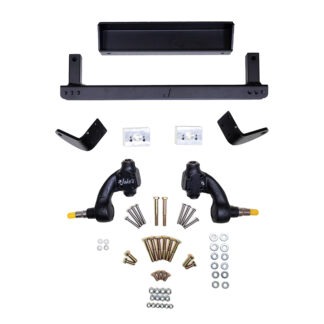 Jake's 3" spindle lift kit designed for the Yamaha Drive2 2017 and newer model gas golf cart with independent rear suspension IRS, Item #16-74253.