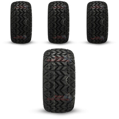18-95-10-BLACK-TRAIL-DOT-ALL-TERRAIN-GOLF-CART-TIRES-10513-Q4-ezgo-clubcar-yamaha-petesgolfcarts