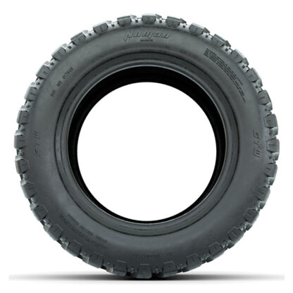 Sidewall view of the GTW Nomad 20x10R12 all-terrain steel belted radial golf cart tire, Item #20-066.