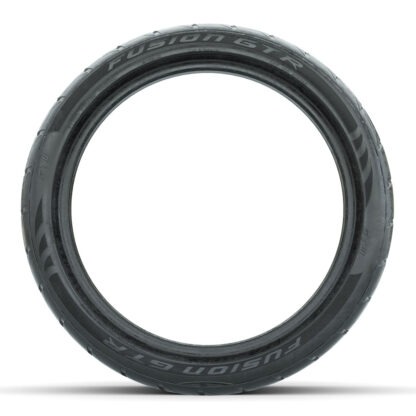 Sidewall of steel belted radial 215/40R15 GTW Fusion GTR golf cart tire, Item# 20-073.