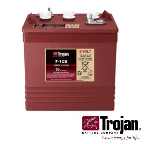 Golf Cart Battery Trojan T-105 6 volt