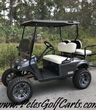 Ezgo TxT Golf Cart For Sale 2016 Electric Model Silver/White