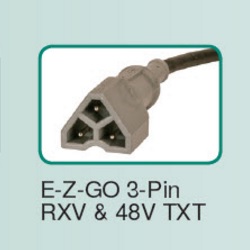 EZGO 3-Pin RXV TxT Connector