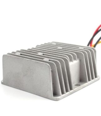 Golf Cart Voltage Reducer 48v 36v to 12v 10amp Front Profile