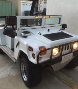 Street Legal Golf Cart Body Kit - H1 Hummer