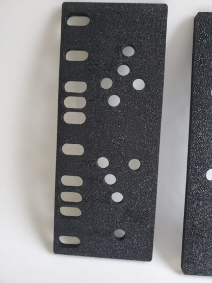 Front Seat Back Mounting Index Plate Brackets - Pair of 2 (Universal Adapter for Club Car, E-Z-GO, Yamaha, and more) - Image 9