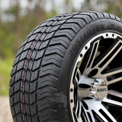 205/40-14-excel-classic-low-profile-DOT-approved-golf-cart-tires-combo-20.5-inches-tall-for-14-inch-wheels-fits-all-carts-petes-golf-carts