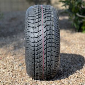 205/50-10 Excel Endura DOT Approved Street and Turf Golf Cart Tires (18" tall)