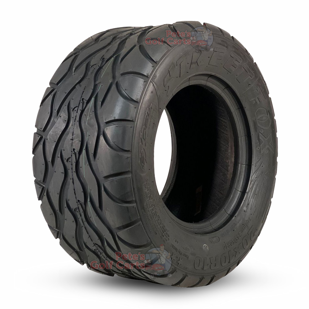 20x10R10-excel-street-fox-radial-street-turf-golf-cart-tires-for-10-inch-wheels-petesgolfcarts-pgc