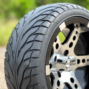 215/35-14 RHOX RXS DOT Street & Turf Golf Cart Tires (21" tall)