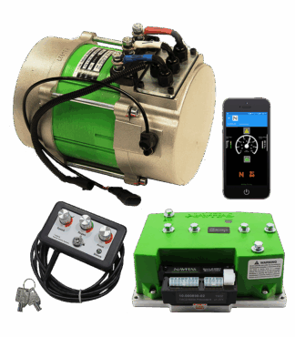 Navitas 600A AC Conversion Kit for E-Z-GO T48 with On the Fly Programmer
