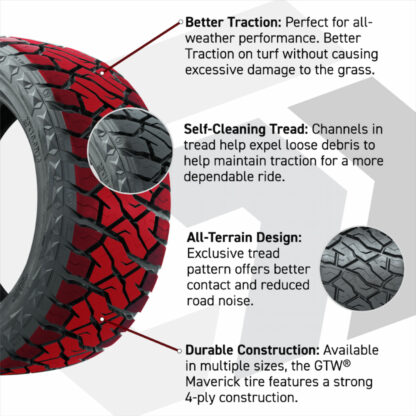 23x10R12-Maverick-Steel-belted-radial-all-terrain-golf-cart-tires-Petesgolfcarts