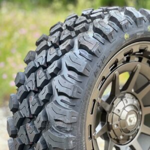 GTW® Nomad 23x10R15 Steel Belted Radial Golf Cart Tires - 23" tall for 15" wheels