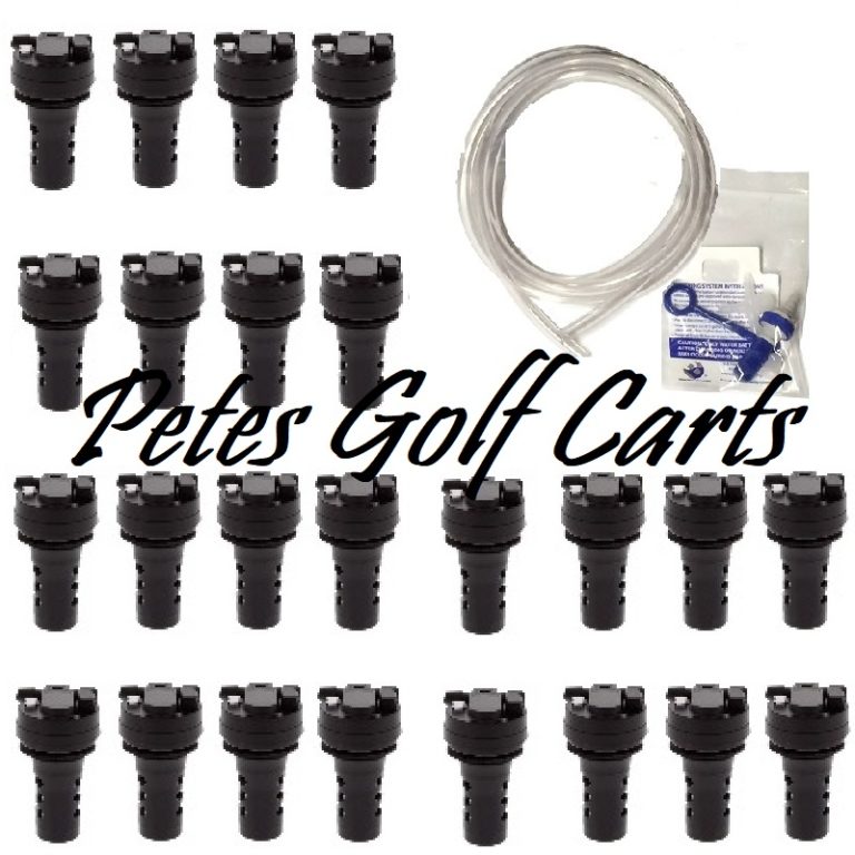 EZGO TXT Golf Cart Battery Watering System 48v 6x 8v 2014 and Up