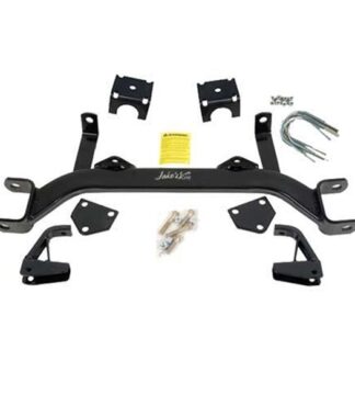 5" drop axle golf cart lift kit for EZGO TXT and Medalist models with gas motors, years 1994.5-2001.5 and newer, by Jake's, Item #6202.