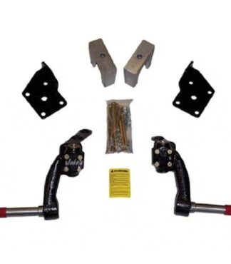 Jake's golf cart spindle lift kit designed for Fairplay, Zone, and Star model electric golf carts, 2005-2015, Item #6220.