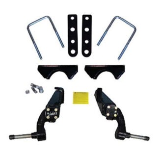 Jake's 3" spindle lift kit designed for old generation Club Car DS golf carts, gas and electric models, Item# 6231-3LD.