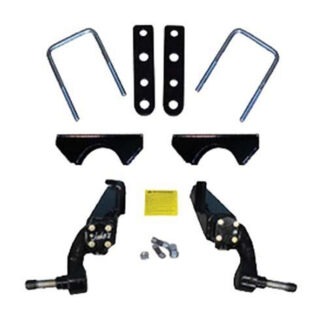 Jake's 3" spindle lift kit designed for new generation Club Car DS golf carts, gas and electric models, Item# 6234-3LD.