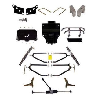 Jake's long travel lift kit for Club Car DS old style golf carts, model years 1981-2004.5, Item# 6235.