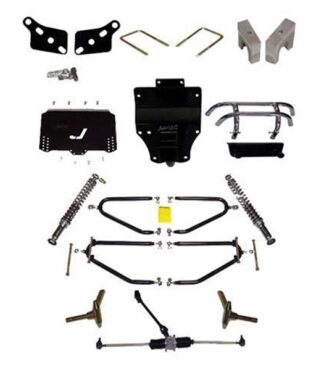 Jake's long travel lift kit for Club Car DS old style golf carts, model years 1981-2004.5, Item# 6235.