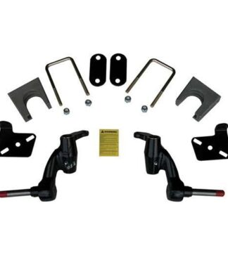 3" spindle lift kit by Jake's designed for EZGO RXV electric models, years 2008-2013.5, Item #7217-3LD.