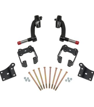 6" spindle lift kit for 2013.5 and newer model year Electric EZGO TXT model golf carts by Jake's, Item #7515.