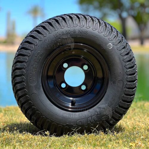 8_inch_black_steel_golf_cart_wheels_18x8