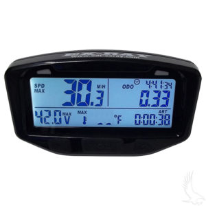 Universal Golf Cart Speedometer, Multi-Function