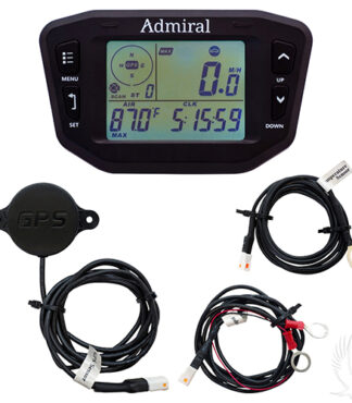 Admiral Speedometer, Digital GPS, Multi-Function
