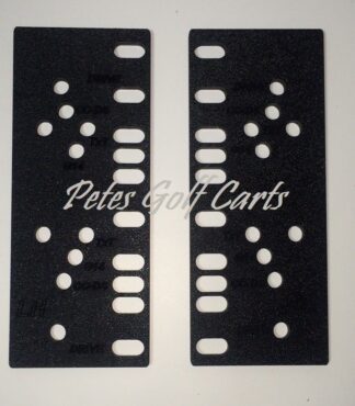 Golf Cart Seat Back Mounting Index Universal Front Club Car Ezgo Yamaha