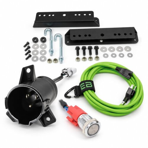 Eco Battery 51V 105Ah thru-hole battery replacement kit for Club Car factory lithium carts with charger